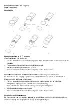 Предварительный просмотр 9 страницы Techno Line WS 7024 Instruction Manual