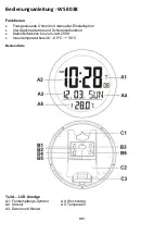 Techno Line WS 8038 Instruction Manual preview