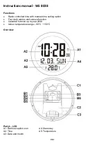 Предварительный просмотр 6 страницы Techno Line WS 8038 Instruction Manual