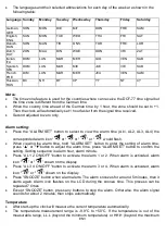 Предварительный просмотр 8 страницы Techno Line WS 8038 Instruction Manual