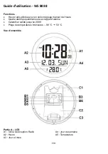 Предварительный просмотр 11 страницы Techno Line WS 8038 Instruction Manual