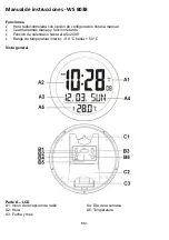 Предварительный просмотр 16 страницы Techno Line WS 8038 Instruction Manual