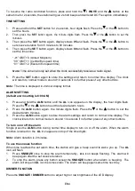 Preview for 10 page of Techno Line WS6815 Instruction Manual