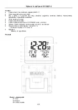 Предварительный просмотр 33 страницы Techno Line WS8014 Manual