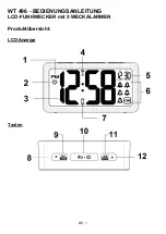 Techno Line WT 496 Instruction Manual preview