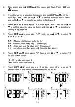 Preview for 16 page of Techno Line WT 496 Instruction Manual