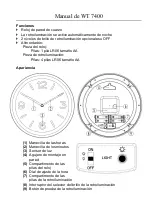 Preview for 10 page of Techno Line WT 7400 Manual