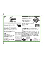 Preview for 1 page of Techno Source LCD Video Game 31030 Operating Instructions