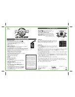 Techno Source LCD Video Game 31060 Operating Instructions preview