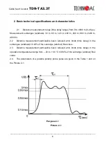 Предварительный просмотр 6 страницы technoac TDR-TA3.3T User Manual