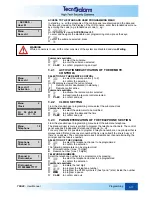 Preview for 43 page of Technoalarm TP4-20 User Manual