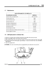 Preview for 17 page of Technoflex MAMUT 30-D Instruction Manual / Spare Parts