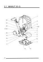 Preview for 36 page of Technoflex MAMUT 30-D Instruction Manual / Spare Parts