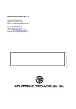 Preview for 44 page of Technoflex MAMUT 30-D Instruction Manual / Spare Parts