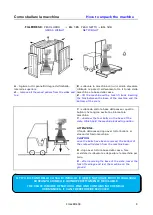 Предварительный просмотр 8 страницы Technogel FILLERDESK 3 Instructions For Installation, Use And Maintenance Manual