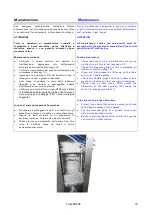 Предварительный просмотр 18 страницы Technogel FILLERDESK 3 Instructions For Installation, Use And Maintenance Manual