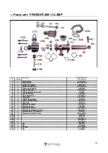 Предварительный просмотр 35 страницы Technogel FREEZER 200/1 Instructions For The Installation, Use And Maintenance