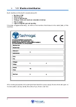 Предварительный просмотр 7 страницы Technogel MANTE 15-45 Instruction For Installation, Usage And Maintenance