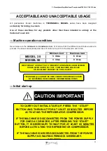 Preview for 17 page of Technogel MIXGEL 30 Instructions For Installation, Use And Maintenance Manual