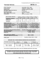 Preview for 48 page of Technogel MIXGEL 30 Instructions For Installation, Use And Maintenance Manual