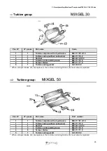 Preview for 60 page of Technogel MIXGEL 30 Instructions For Installation, Use And Maintenance Manual