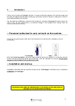 Preview for 3 page of Technogel MIXTRONIC 110 Instructions For Installation, Use And Maintenance Manual