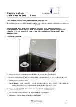 Preview for 21 page of Technogel MIXTRONIC 110 Instructions For Installation, Use And Maintenance Manual