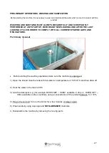 Preview for 27 page of Technogel MIXTRONIC 110 Instructions For Installation, Use And Maintenance Manual