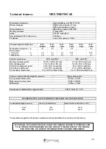 Preview for 40 page of Technogel MIXTRONIC 110 Instructions For Installation, Use And Maintenance Manual