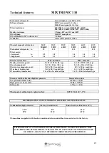 Preview for 41 page of Technogel MIXTRONIC 110 Instructions For Installation, Use And Maintenance Manual