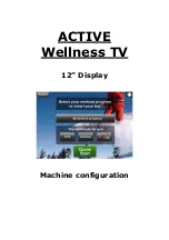 Preview for 1 page of Technogym ACTIVE Wellness TV Machine Configuration