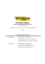 Preview for 28 page of Technogym BIKE LIVE Pre-Installation