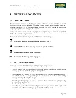 Preview for 9 page of Technogym CROSS PERSONAL Service Maintenance Manual