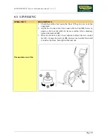 Preview for 103 page of Technogym CROSS PERSONAL Service Maintenance Manual