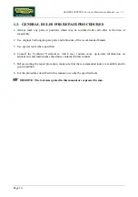 Preview for 10 page of Technogym Glidex 600 XTPRO Service Maintenance Manual