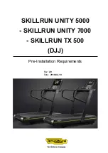 Technogym SKILLRUN UNITY 5000 Instructions Manual preview