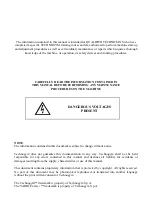 Preview for 3 page of Technogym Vario Excite + 500 Service Maintenance Manual