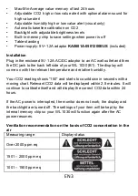 Предварительный просмотр 3 страницы Technoline WL 1030 Instruction Manual