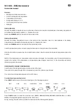 Preview for 4 page of Technoline WS 1050 Instruction Manual