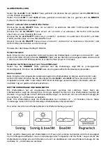 Предварительный просмотр 4 страницы Technoline WS 6820 Instruction Manual