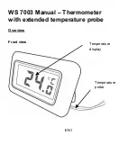 Предварительный просмотр 7 страницы Technoline WS 7003 Manual