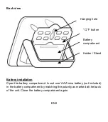 Предварительный просмотр 8 страницы Technoline WS 7003 Manual