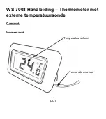 Предварительный просмотр 25 страницы Technoline WS 7003 Manual