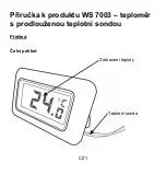 Предварительный просмотр 37 страницы Technoline WS 7003 Manual