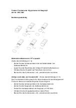 Предварительный просмотр 1 страницы Technoline WS 7025 Instruction Manual