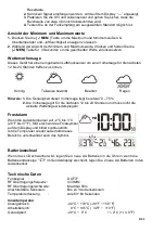 Предварительный просмотр 5 страницы Technoline WS 8011 Instruction Manual