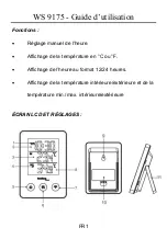 Предварительный просмотр 20 страницы Technoline WS 9175 Manual