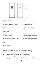 Предварительный просмотр 21 страницы Technoline WS 9175 Manual