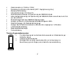 Предварительный просмотр 2 страницы Technoline WS 9273 Instruction Manual