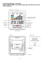 Предварительный просмотр 8 страницы Technoline WS 9420 Instruction Manual